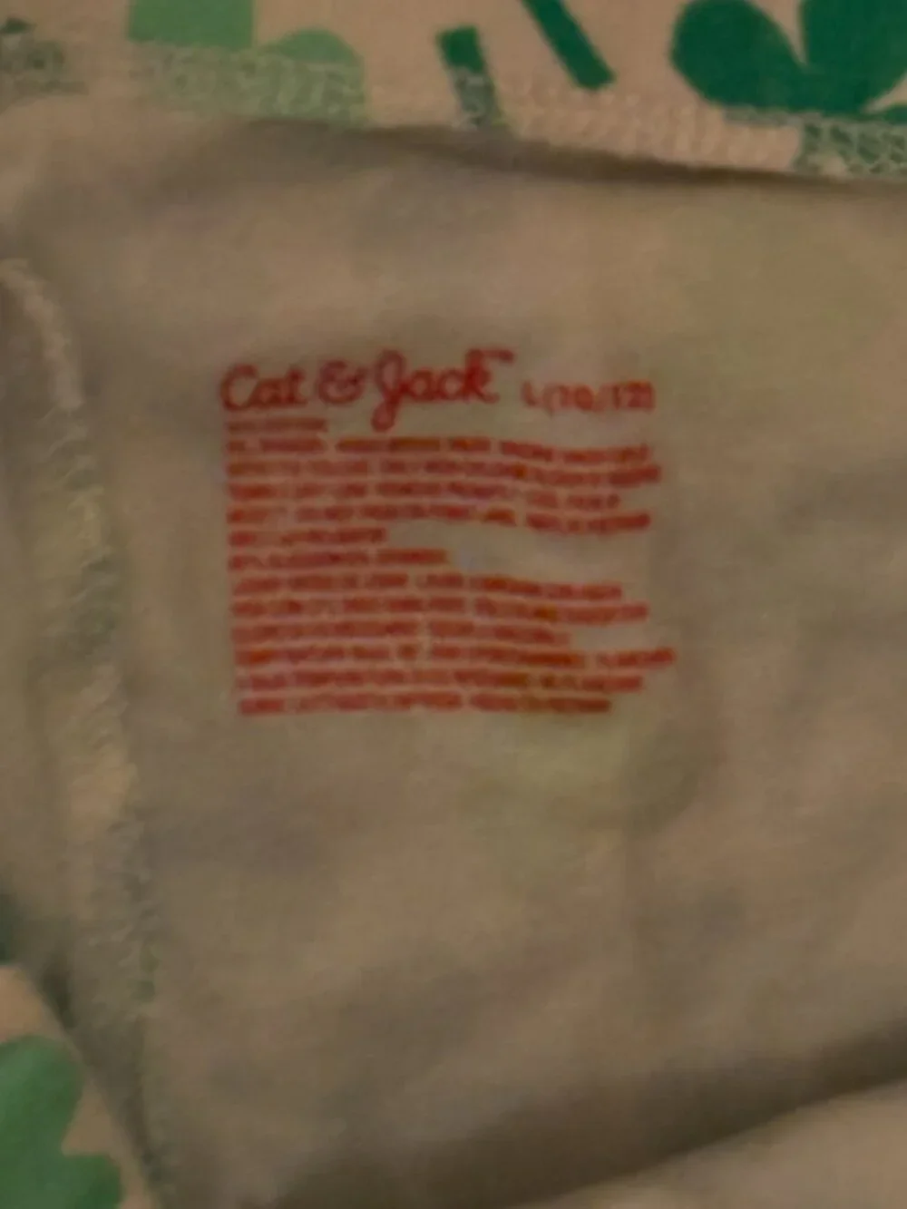 Cat & Jack Shamrock Pants